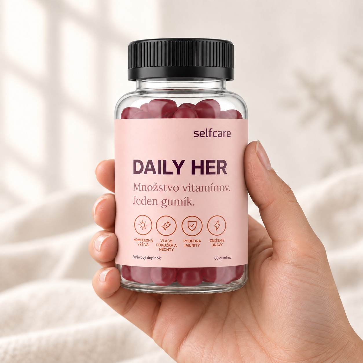 Balenie DAILY HER v ruke