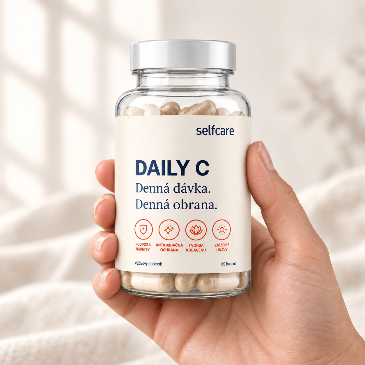 Balenie DAILY C v ruke