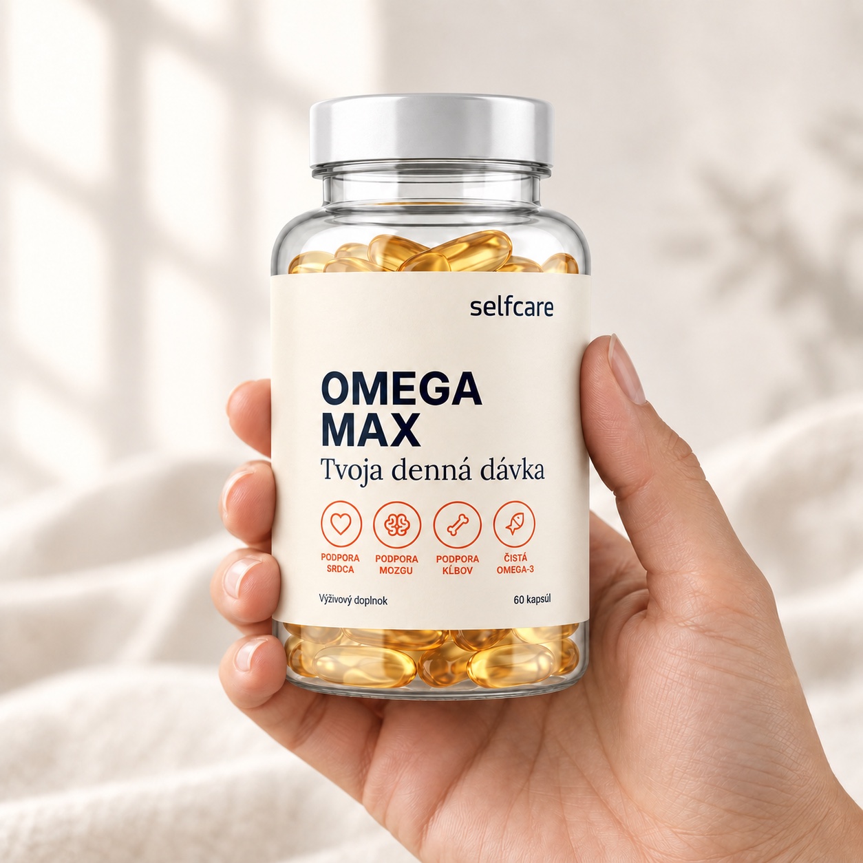 Balenie OMEGA MAX v ruke